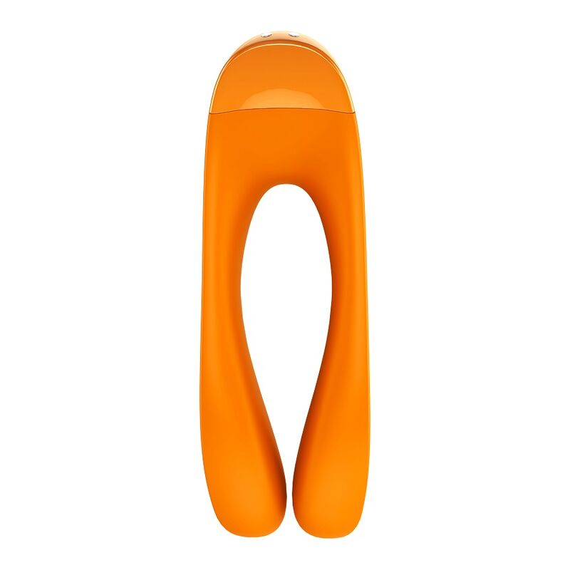 SATISFYER - CANDY CANE FINGER VIBRATOR ORANGE - Bild 3