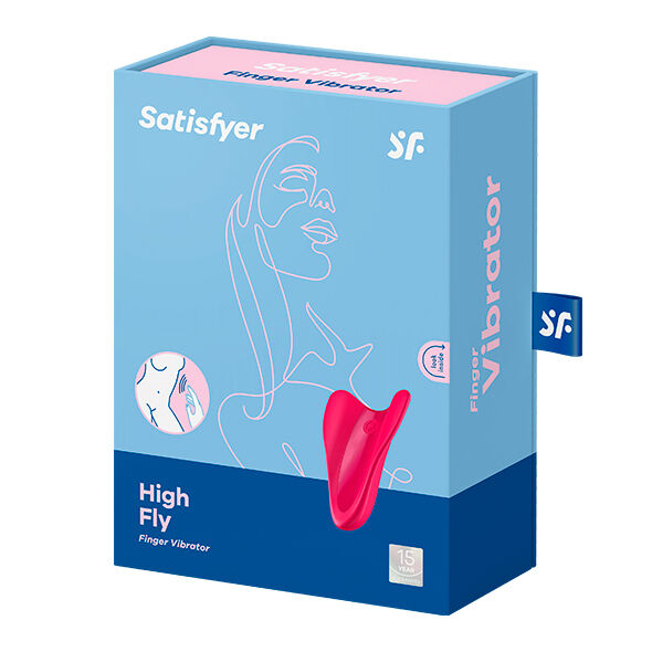 SATISFYER - HIGH FLY FINGER VIBRATOR FUCHSIA - Bild 6