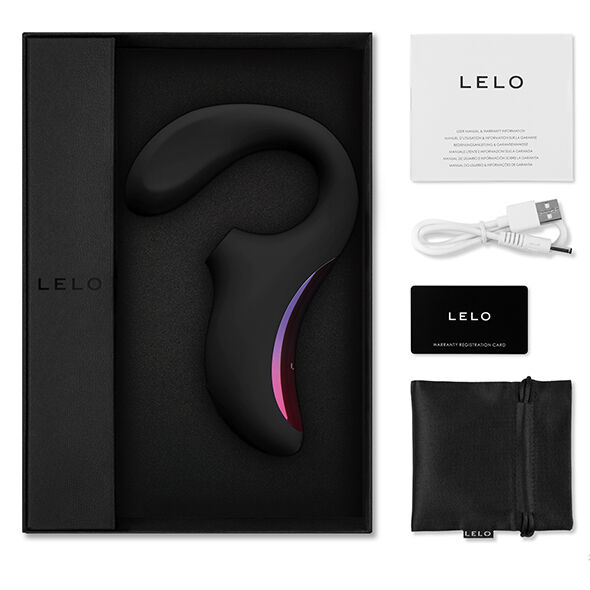 LELO - ENIGMA DOUBLE SUCTION STIMULATION MASSAGER BLACK - Bild 5