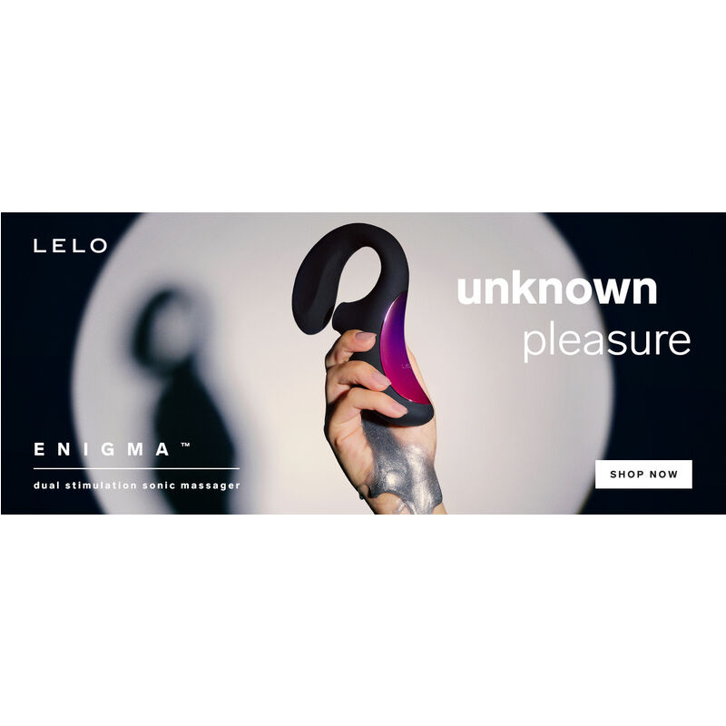 LELO - ENIGMA DOUBLE SUCTION STIMULATION MASSAGER BLACK - Bild 3