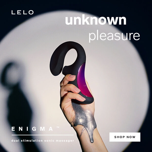 Alternative view of LELO - ENIGMA DOUBLE SUCTION STIMULATION MASSAGER BLACK