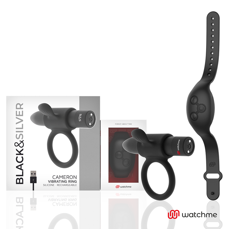BLACK&SILVER - CAMERON REMOTE CONTROL COCKRING WATCHME - Bild 7