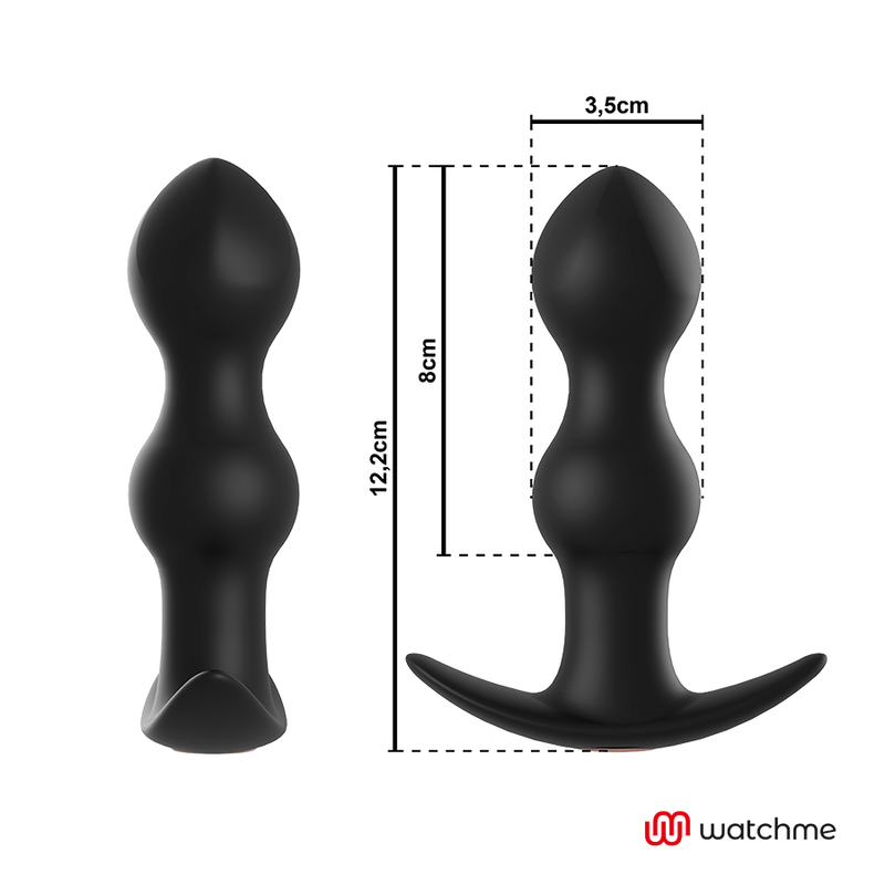 ANBIGUO - WATCHME REMOTE CONTROL PLUG ANAL VIBRATOR TIBERIO - Bild 9