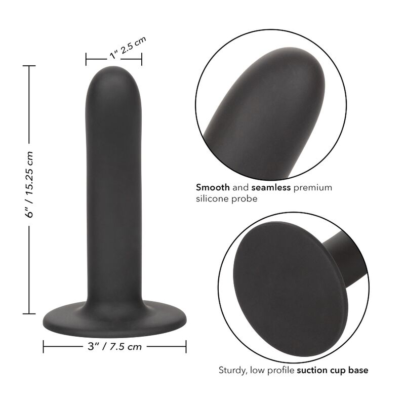 CALEXOTICS - BOUNDLESS DILDO 15.25 CM HARNESS COMPATIBLE SMOOTH - Bild 5