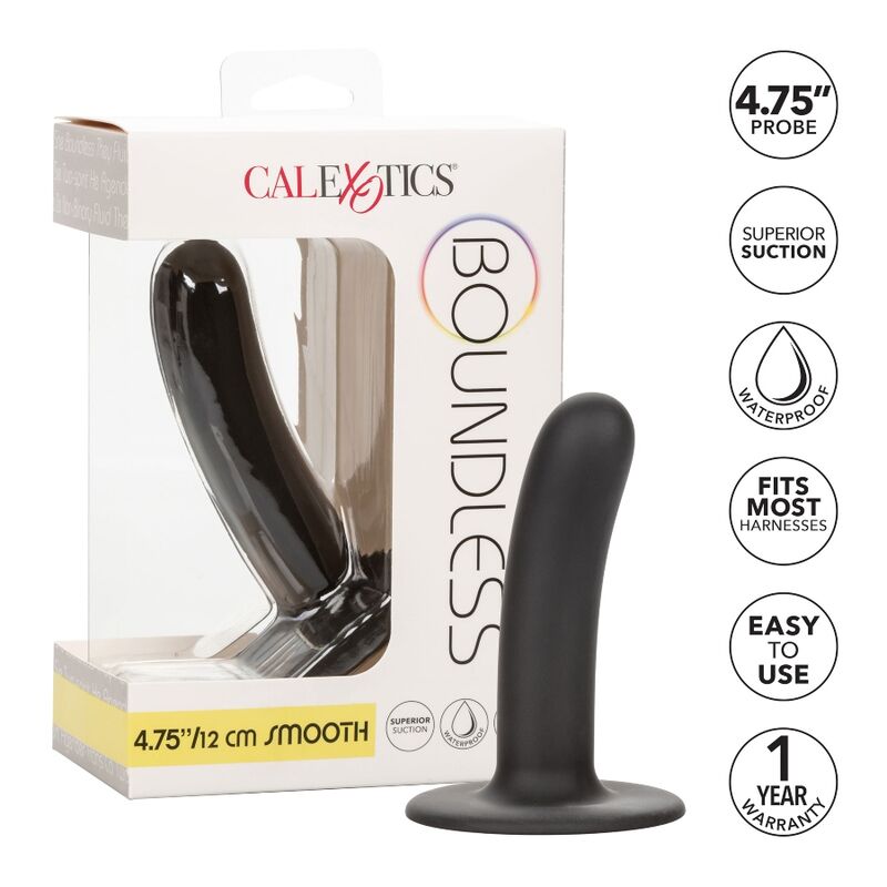 CALEXOTICS - BOUNDLESS DILDO 12 CM HARNESS COMPATIBLE SMOOTH - Bild 3