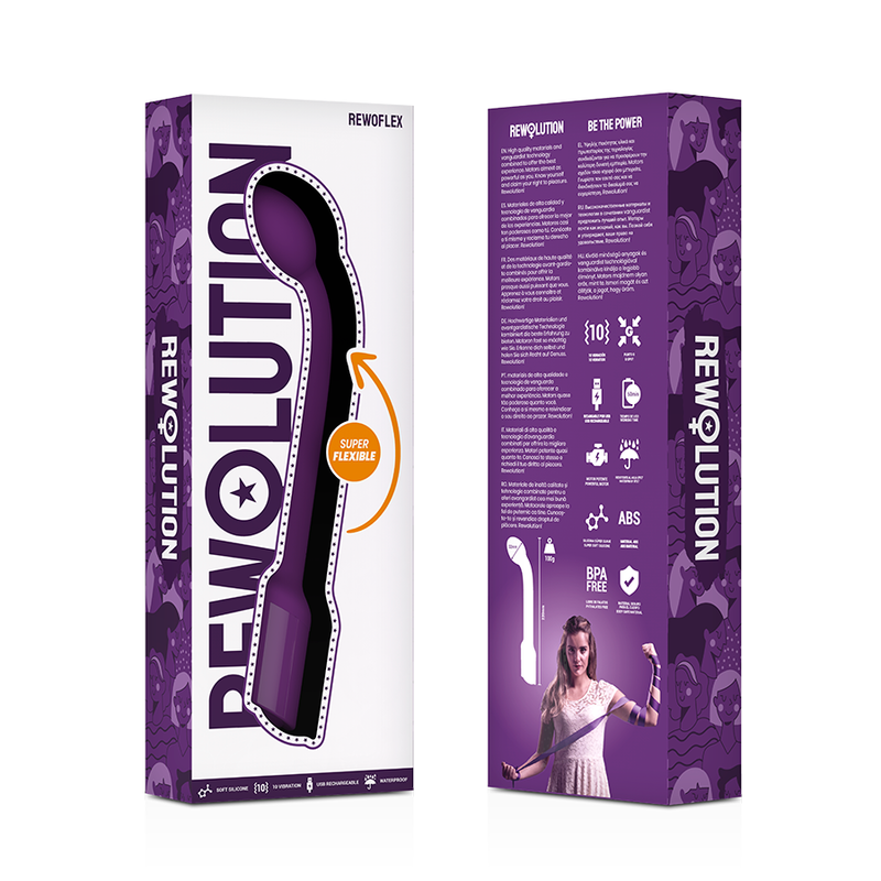 REWOLUTION - REWOFLEX FLEXIBLE G-POINT STIMULATOR VIBRATOR - Bild 7