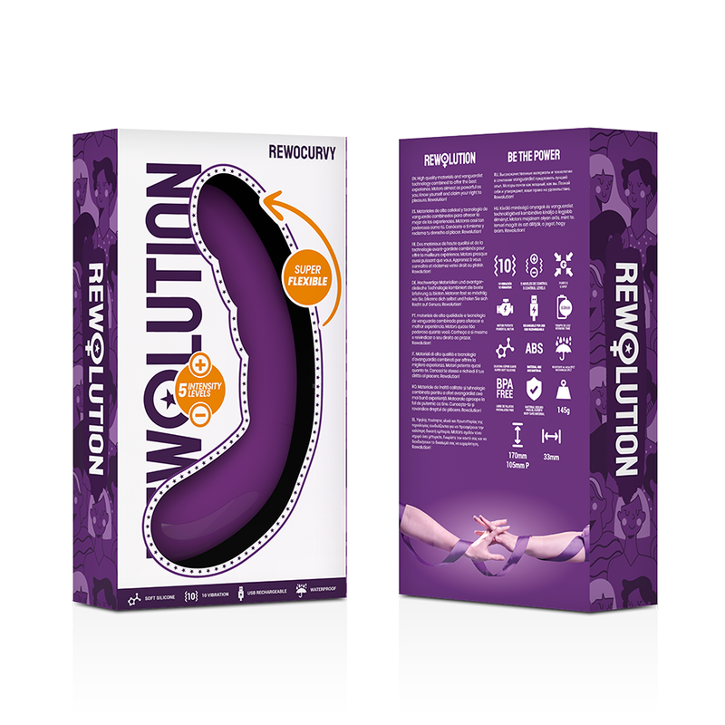 REWOLUTION - REWOCURVY RECHARGEABLE FLEXIBLE VIBRATOR - Bild 7