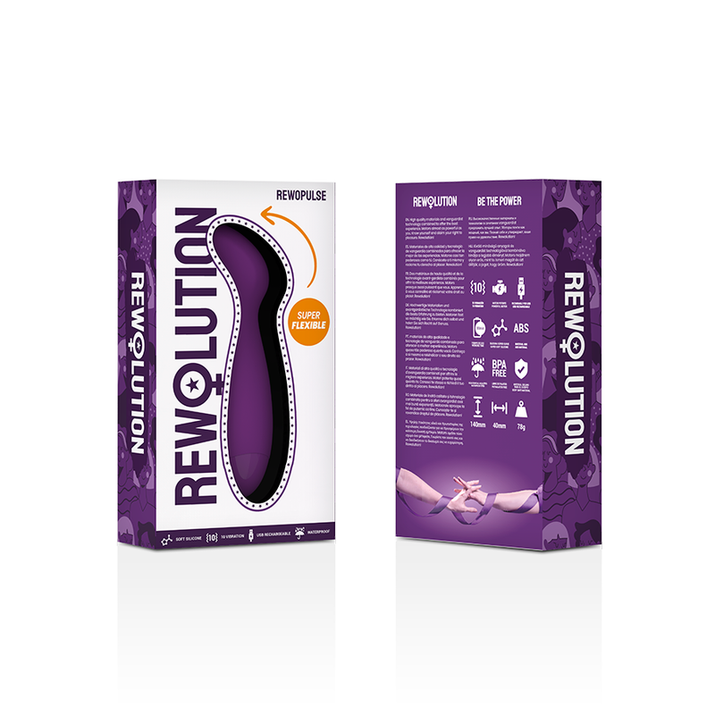 REWOLUTION - REWOPULSE FLEXIBLE VIBRATOR G-POINT STIMULATOR - Bild 7