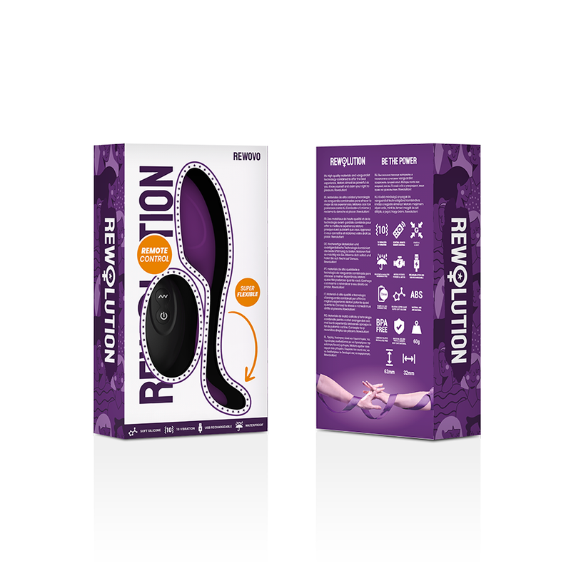 REWOLUTION - REWOVO EGG VIBRATOR REMOTE CONTROL - Bild 8