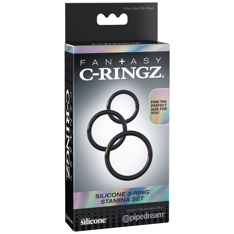 FANTASY C-RINGZ - SILICONE 3 RING STAMINA SET - Bild 4
