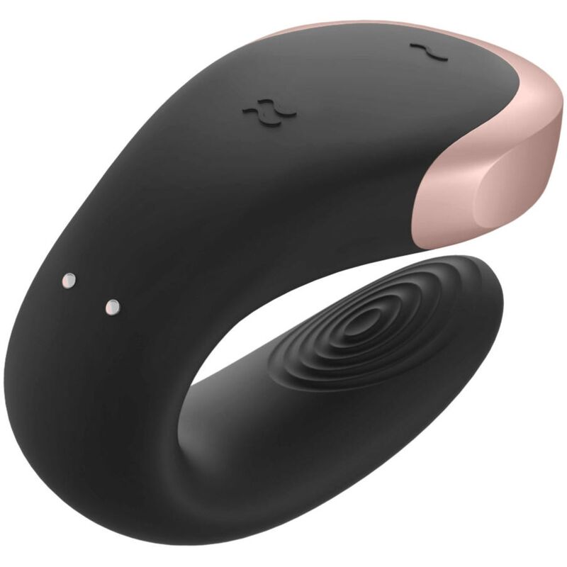 SATISFYER - DOUBLE LOVE LUXURY PARTNER VIBRATOR BLACK - Bild 4
