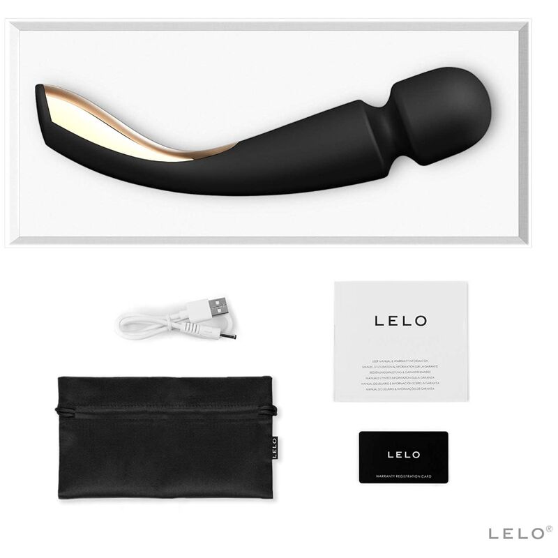 LELO - SMART MEDIUM WAND 2 BLACK MASSAGER - Bild 3