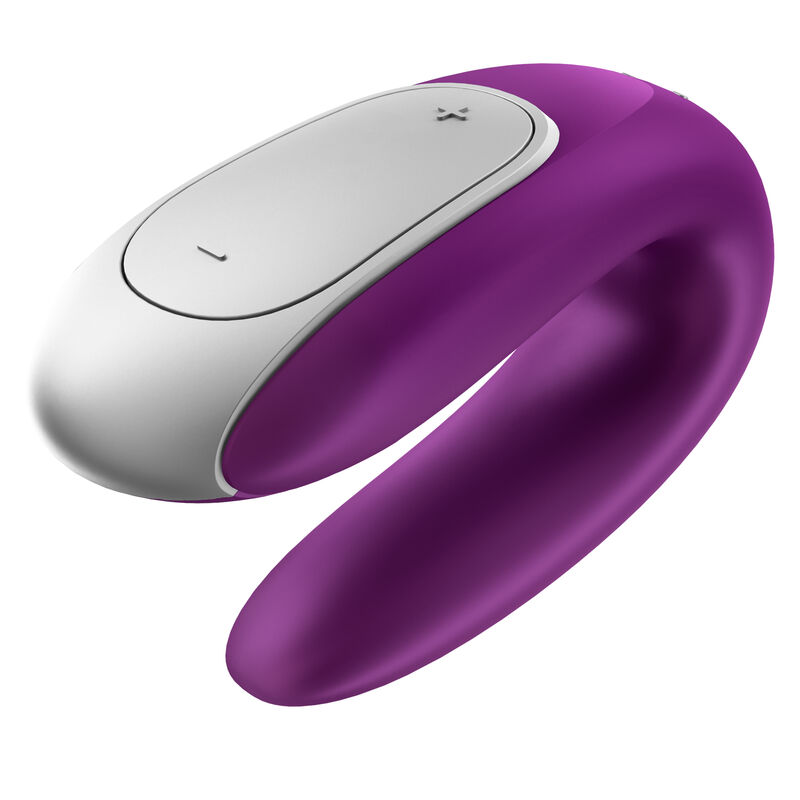 SATISFYER - DOUBLE FUN PARTNER VIBRATOR PURPLE - Bild 5