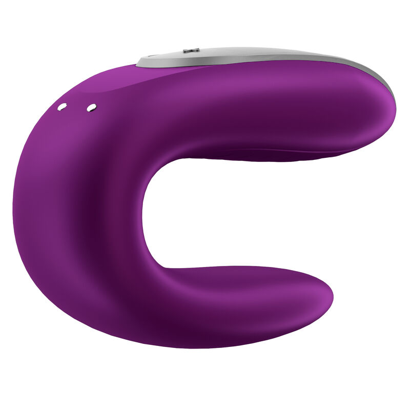 SATISFYER - DOUBLE FUN PARTNER VIBRATOR PURPLE - Bild 4