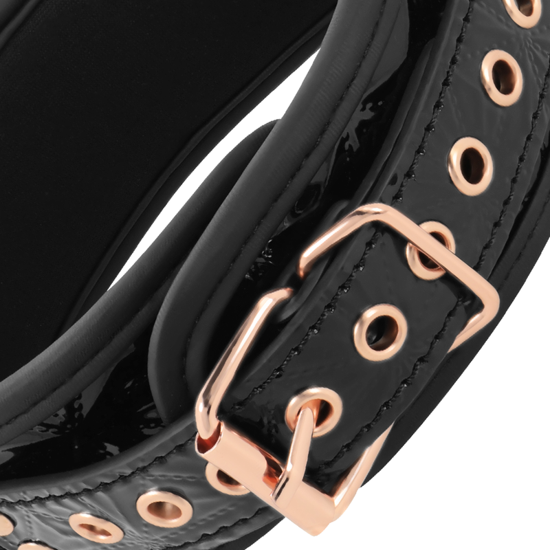 BEGME - BLACK EDITION COLLAR WITH NIPPLE CLAMPS WITH NEOPRENE LINING - Bild 7