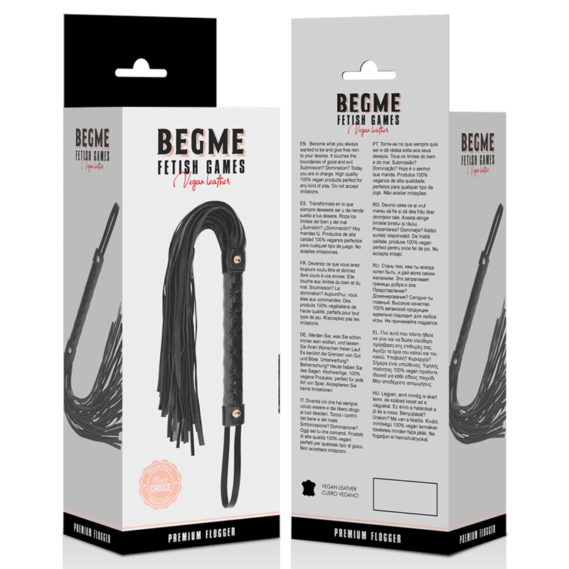 BEGME - BLACK EDITION VEGAN LEATHER FLOGGER - Bild 5