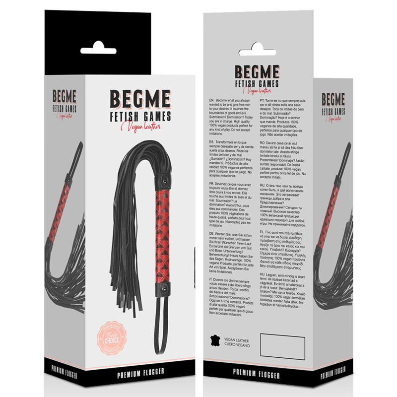 BEGME - RED EDITION VEGAN LEATHER FLOGGER - Bild 5