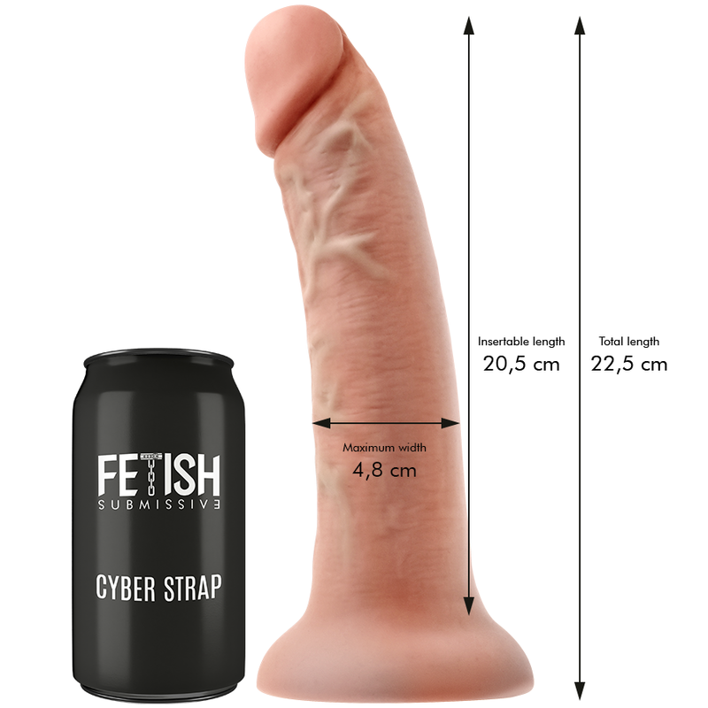 FETISH SUBMISSIVE CYBER STRAP - HARNESS WITH REMOTE CONTROL DILDO WATCHME L TECHNOLOGY - Bild 4