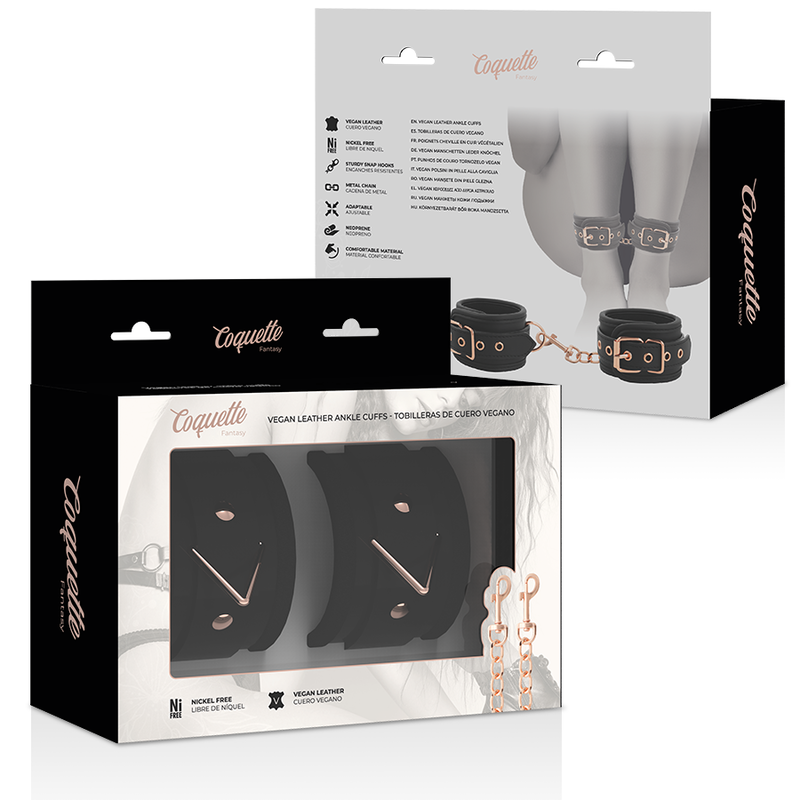 COQUETTE CHIC DESIRE - FANTASY ANKLE CUFFS WITH NEOPRENE LINING - Bild 3