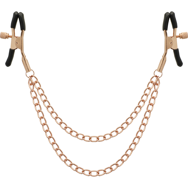 COQUETTE CHIC DESIRE - FANTASY METAL NIPPLE CLIPS WITH CHAIN - Bild 2