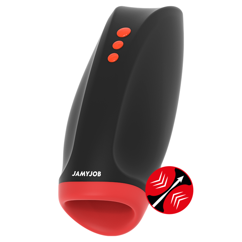 JAMYJOB - NOVAX MASTURBATOR WITH VIBRATION AND COMPRESSION - Bild 7