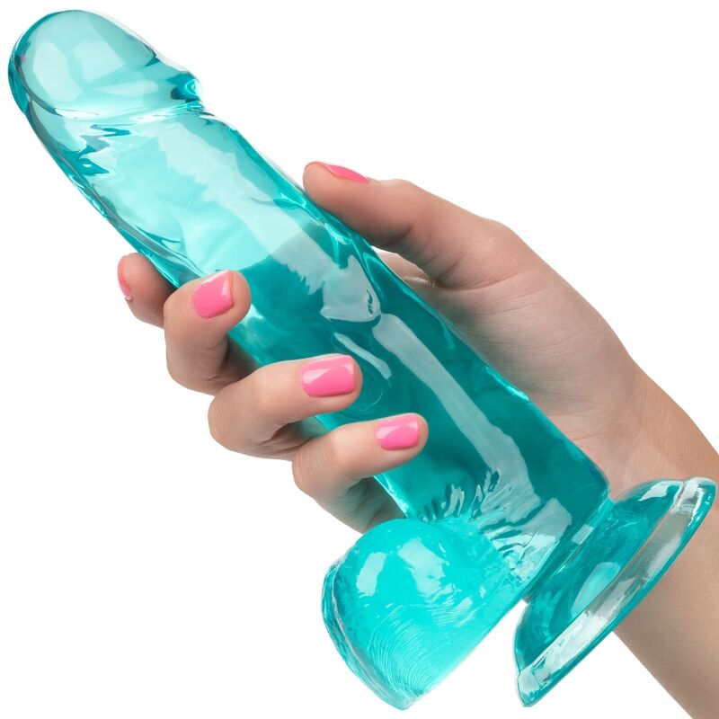 CALEXOTICS - SIZE QUEEN DILDO BLUE 15.3 CM - Bild 2