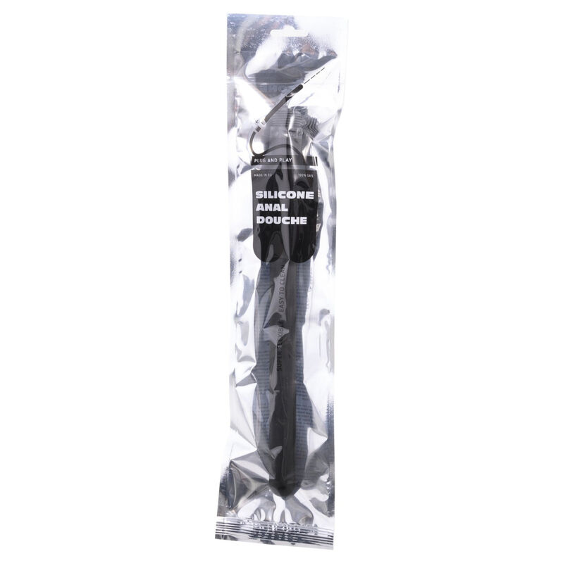 Alternative view of ALL BLACK - SHOWER ANAL HINCHABLE SILICONE 27 CM