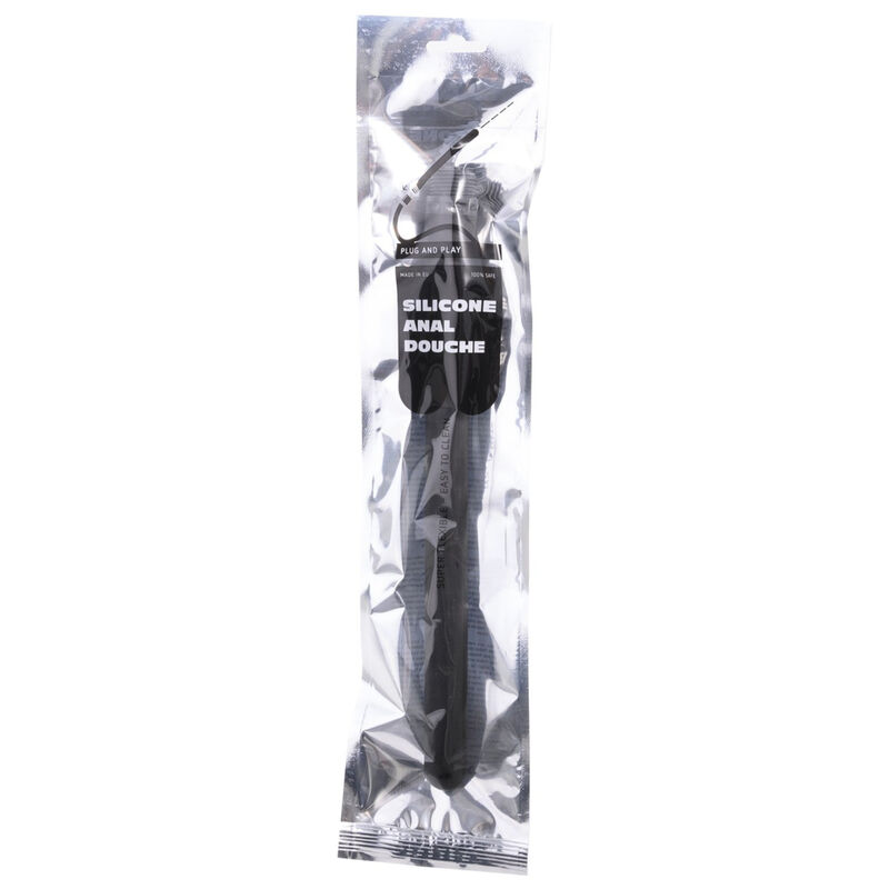 ALL BLACK - RIDGED SHOWER ANAL SILICONE 27 CM - Bild 2
