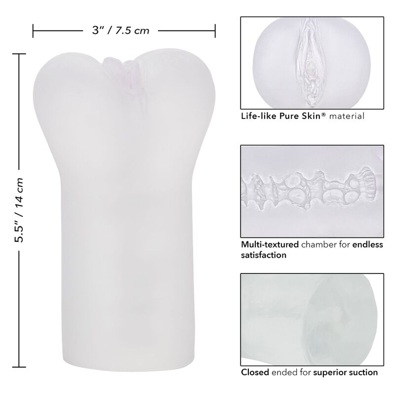 CALEXOTICS - BOUNDLESS VULVA STROKER TRANSPARENT - Bild 7