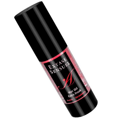 Alternative view of EXTASE SENSUAL - STRAWBERRY STIMULATING OIL HEAT TRIP 35 ML