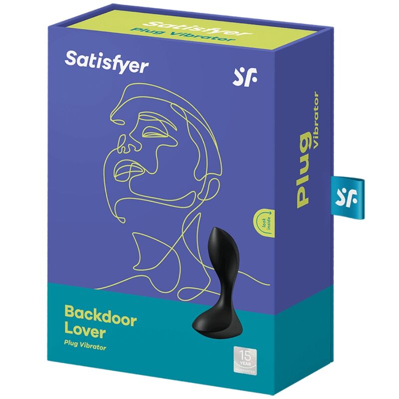 SATISFYER - BACKDOOR LOVER VIBRATING PLUG BLACK - Bild 2