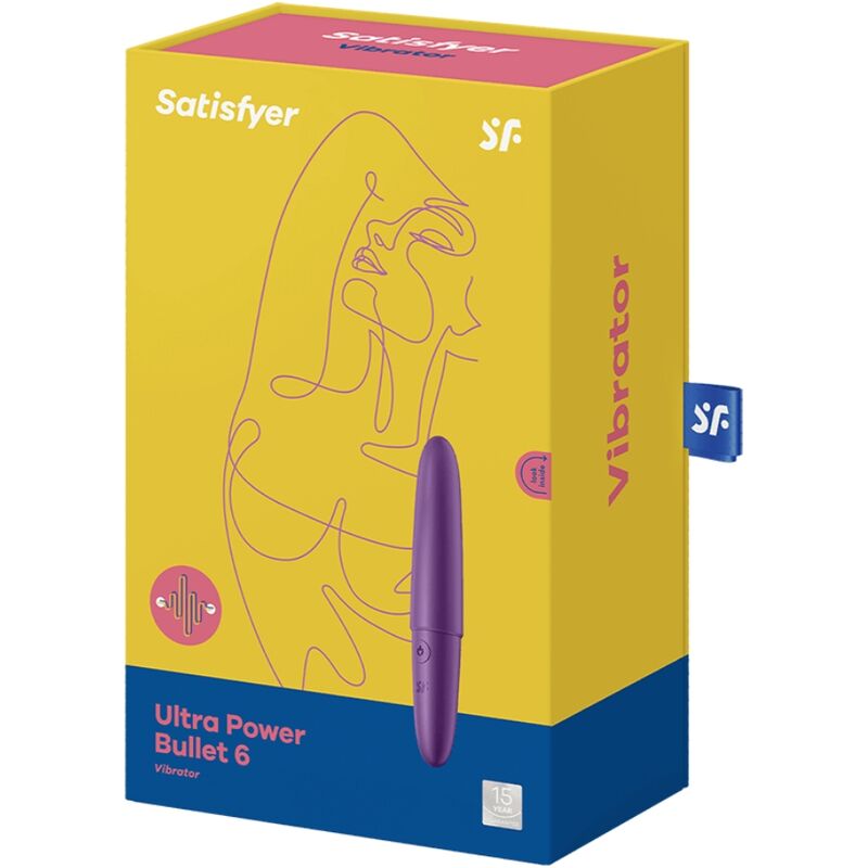Alternative view of SATISFYER - ULTRA POWER BULLET 6 PURPLE