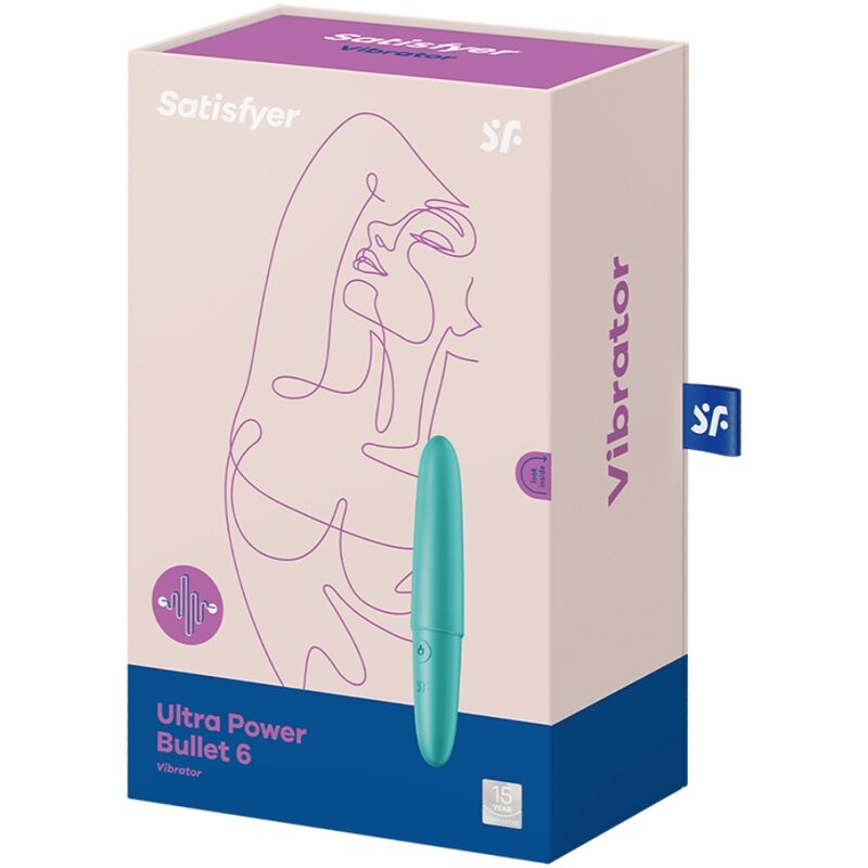 SATISFYER - ULTRA POWER BULLET 6 TURQUOISE - Bild 3