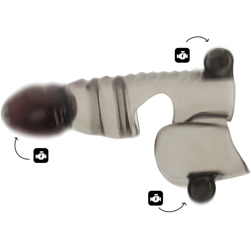 OHMAMA - PENIS AND TESTICLE SHEATH 3 MOTORS - Bild 3