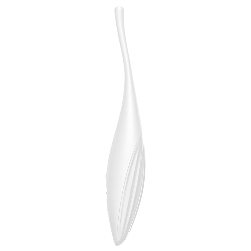 Alternative view of SATISFYER - TWIRLING JOY CLIT TIP VIBRATOR WHITE