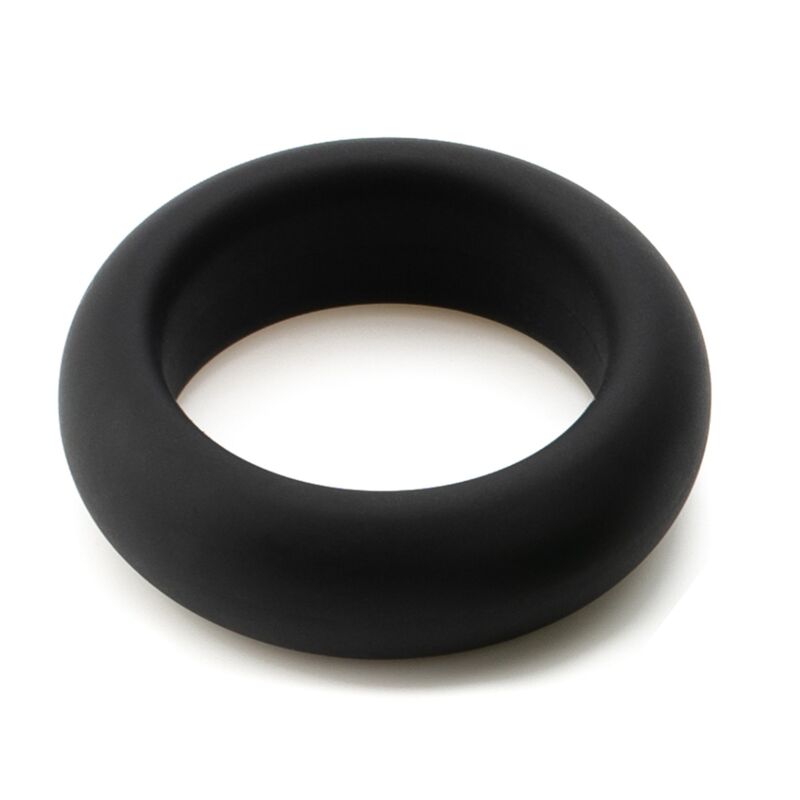 Alternative view of JE JOUE - MAXIMUM STRETCH SILICONE COCK RING - BLACK