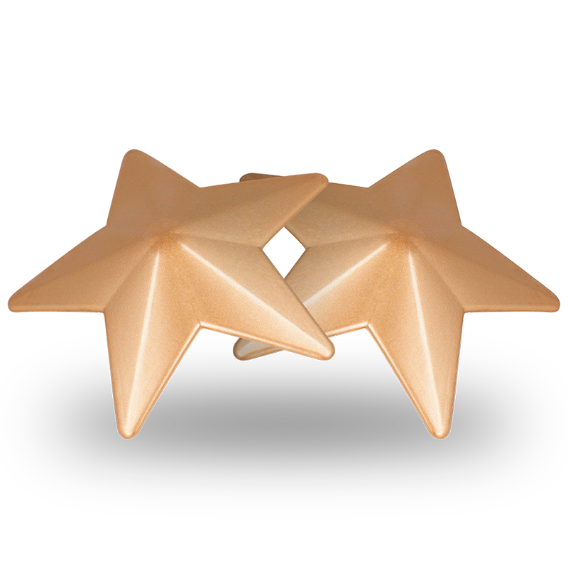 COQUETTE CHIC DESIRE - NIPPLE COVERS GOLDEN STARS - Bild 3