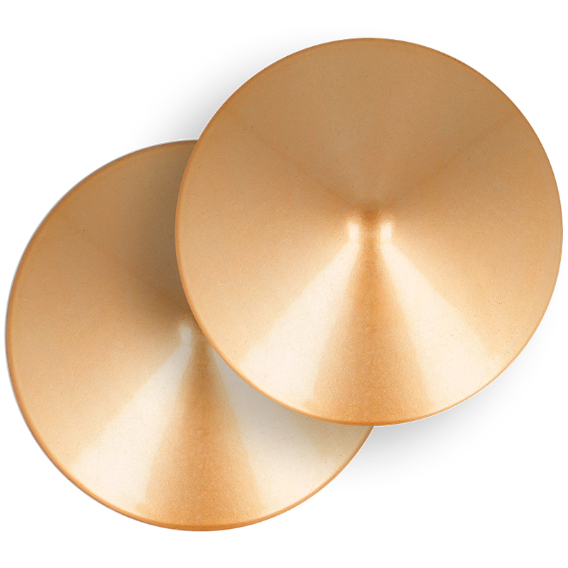 COQUETTE CHIC DESIRE - NIPPLE COVERS GOLDEN CIRCLES - Bild 3