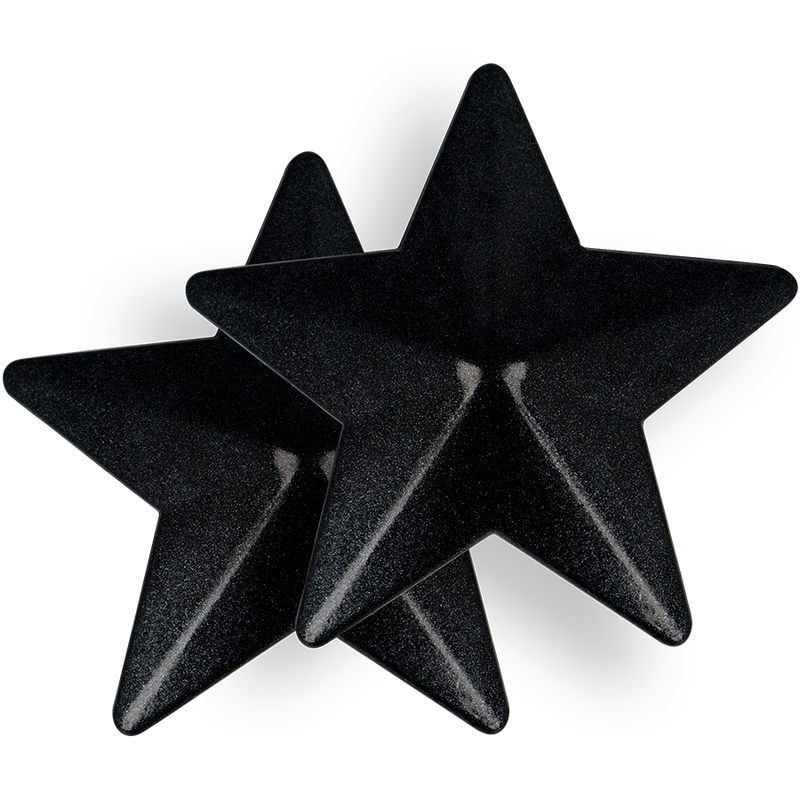 COQUETTE CHIC DESIRE - NIPPLE COVERS BLACK STARS - Bild 4