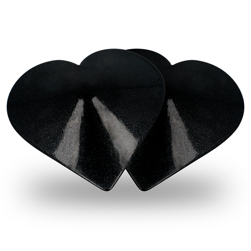 COQUETTE CHIC DESIRE - NIPPLE COVERS BLACK HEARTS - Bild 3