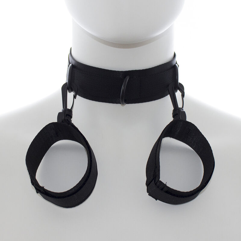 OHMAMA FETISH - NYLON HANDCUFFS AND COLLAR - Bild 8
