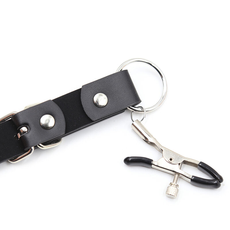 OHMAMA FETISH - CLITORIS CLAMPS WITH LEG STRAPS - Bild 3