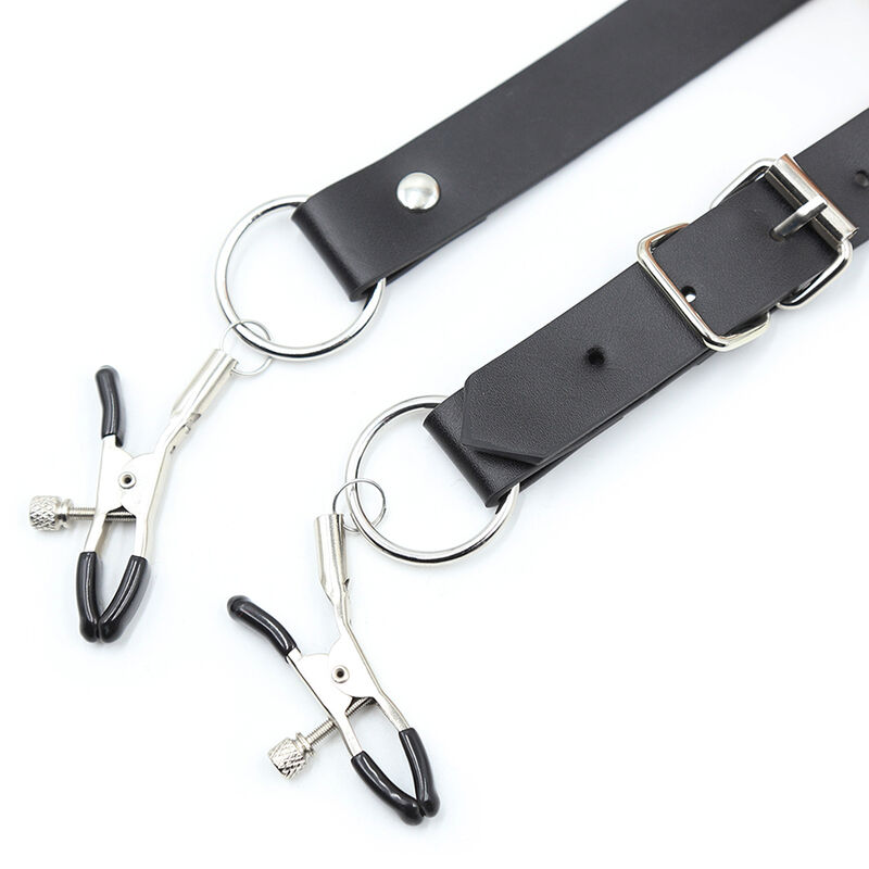 OHMAMA FETISH - CLITORIS CLAMPS WITH LEG STRAPS - Bild 5