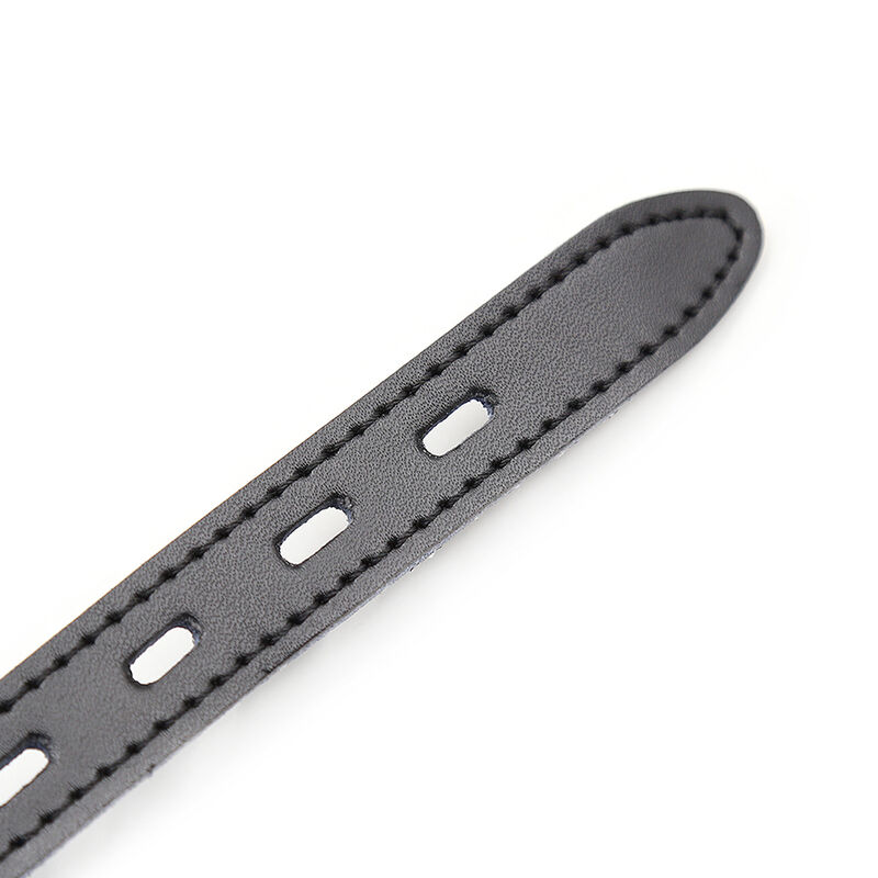 OHMAMA FETISH - SILICONE BALL GAG WITH LEATHER BELT (PADLOCK INCLUDED) - Bild 4