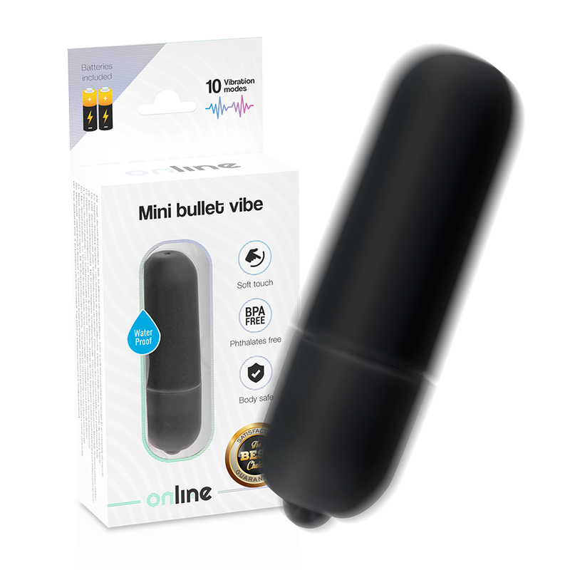ONLINE - MINI BULLET VIBE BLACK - Bild 4