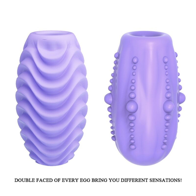 PRETTY LOVE - DOUBLE SIDED LILAC MASTURBATOR EGG - Bild 3