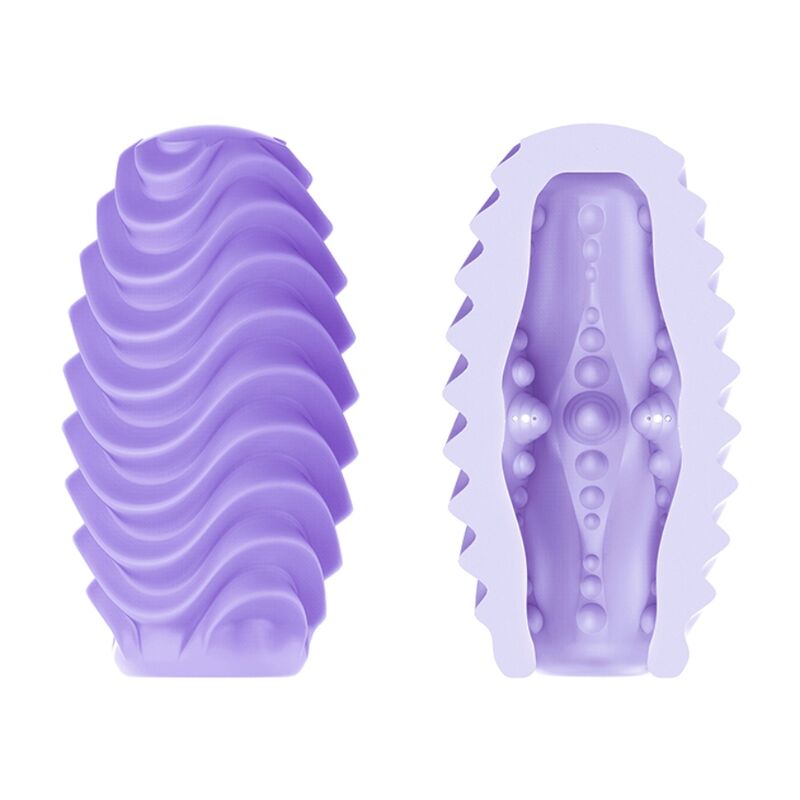 Alternative view of PRETTY LOVE - DOUBLE SIDED LILAC MASTURBATOR EGG