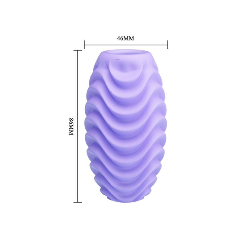 PRETTY LOVE - DOUBLE SIDED LILAC MASTURBATOR EGG - Bild 4
