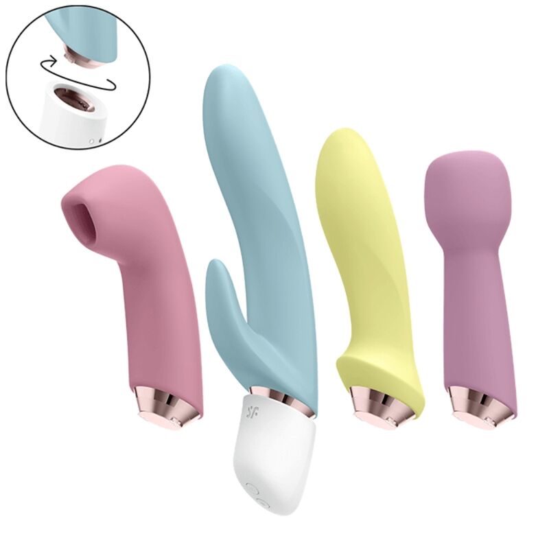 SATISFYER - MARVELOUS FOUR VIBRATOR & AIR PULSE SET - Bild 3