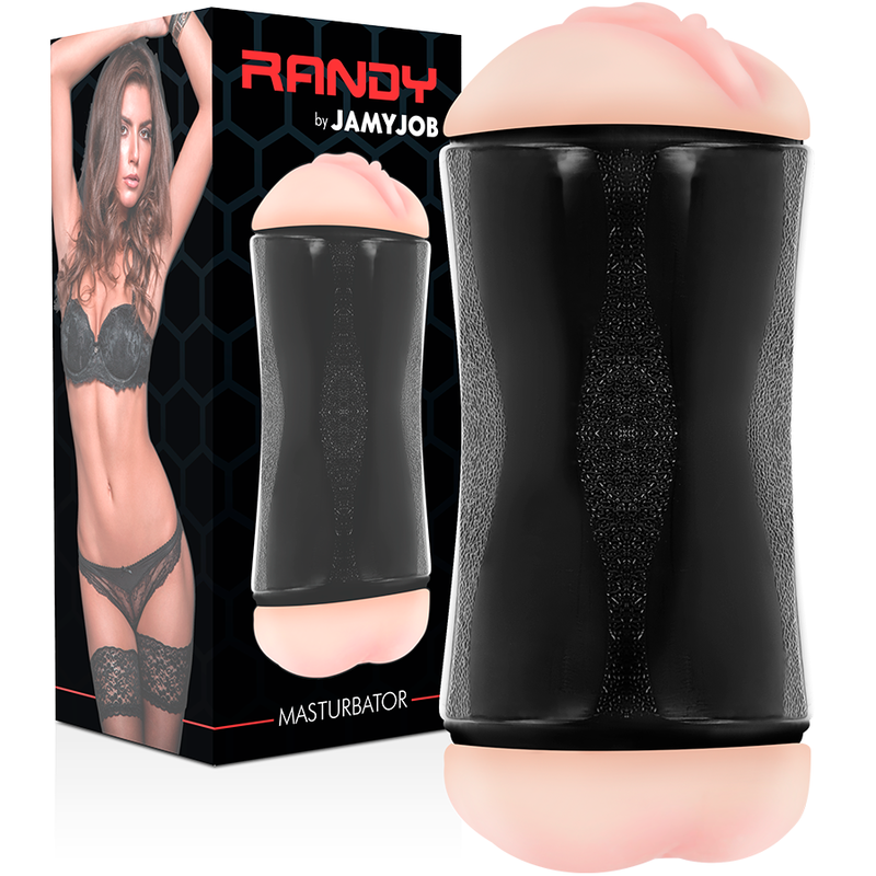 JAMYJOB - RANDY DOUBLE HOLE MASTURBATOR - VAGINA AND ANUS - Bild 7